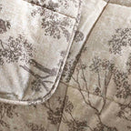 Φανελένιο Πάπλωμα Αιγαίον Flannel Tree 160X220 Beige
